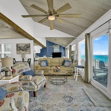 Queens Cottage Pcb Beach-Front Condo With Regal Gulf Views